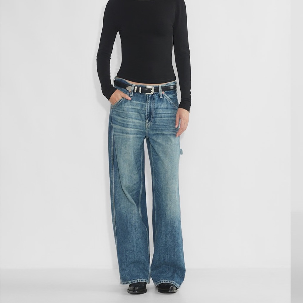 NWT Re/Done Painter Jean Indigo Size 25